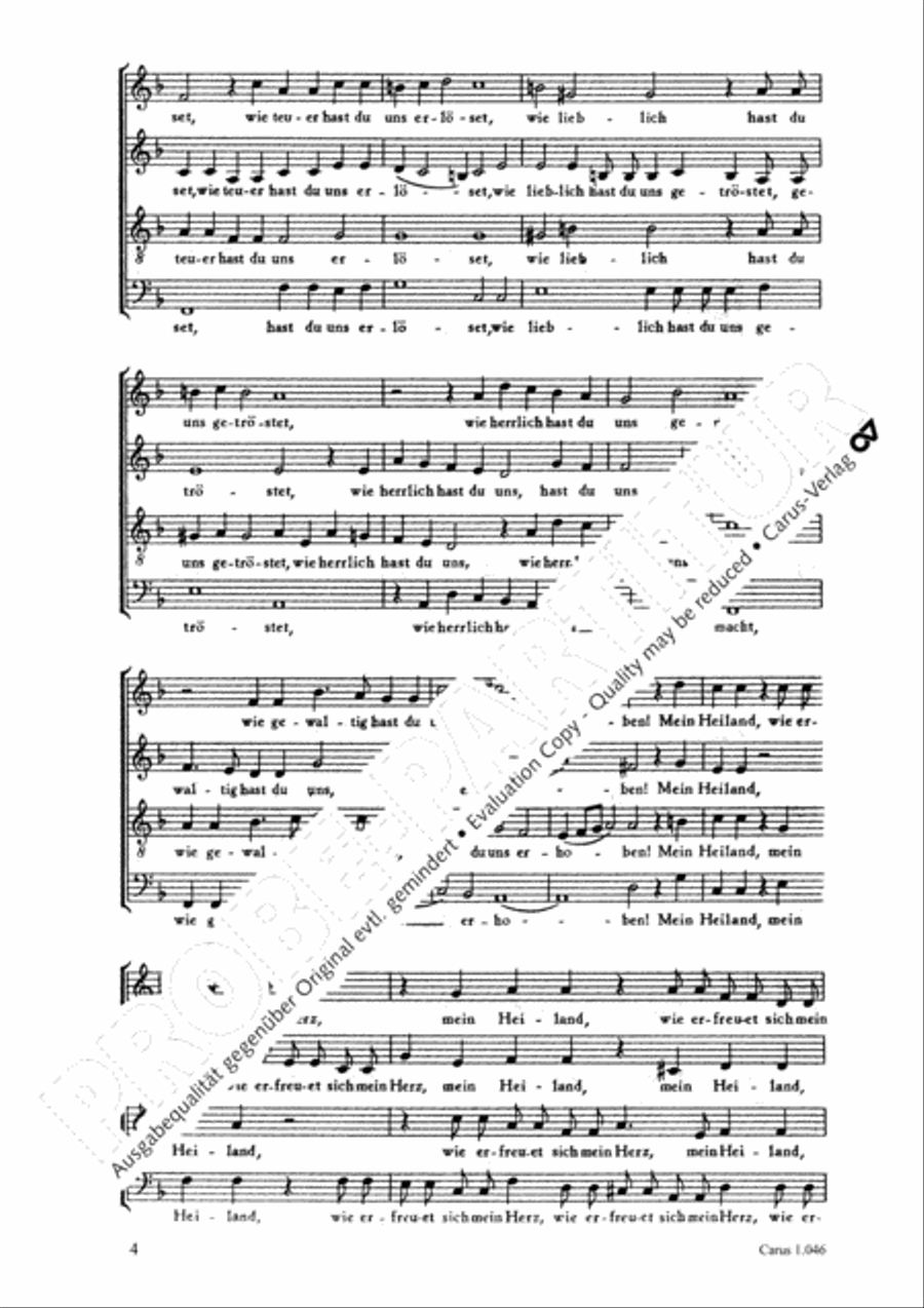 O susser, o freundlicher 4-Part scores gallery preview page 4