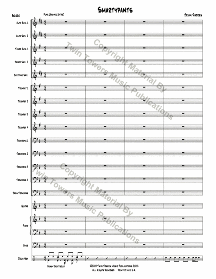 Smartypants Jazz Ensemble scores gallery preview page 3