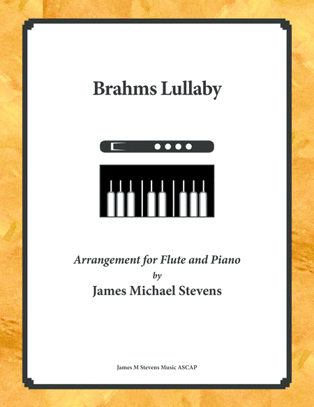 Brahms Lullaby - Flute & Piano image number null