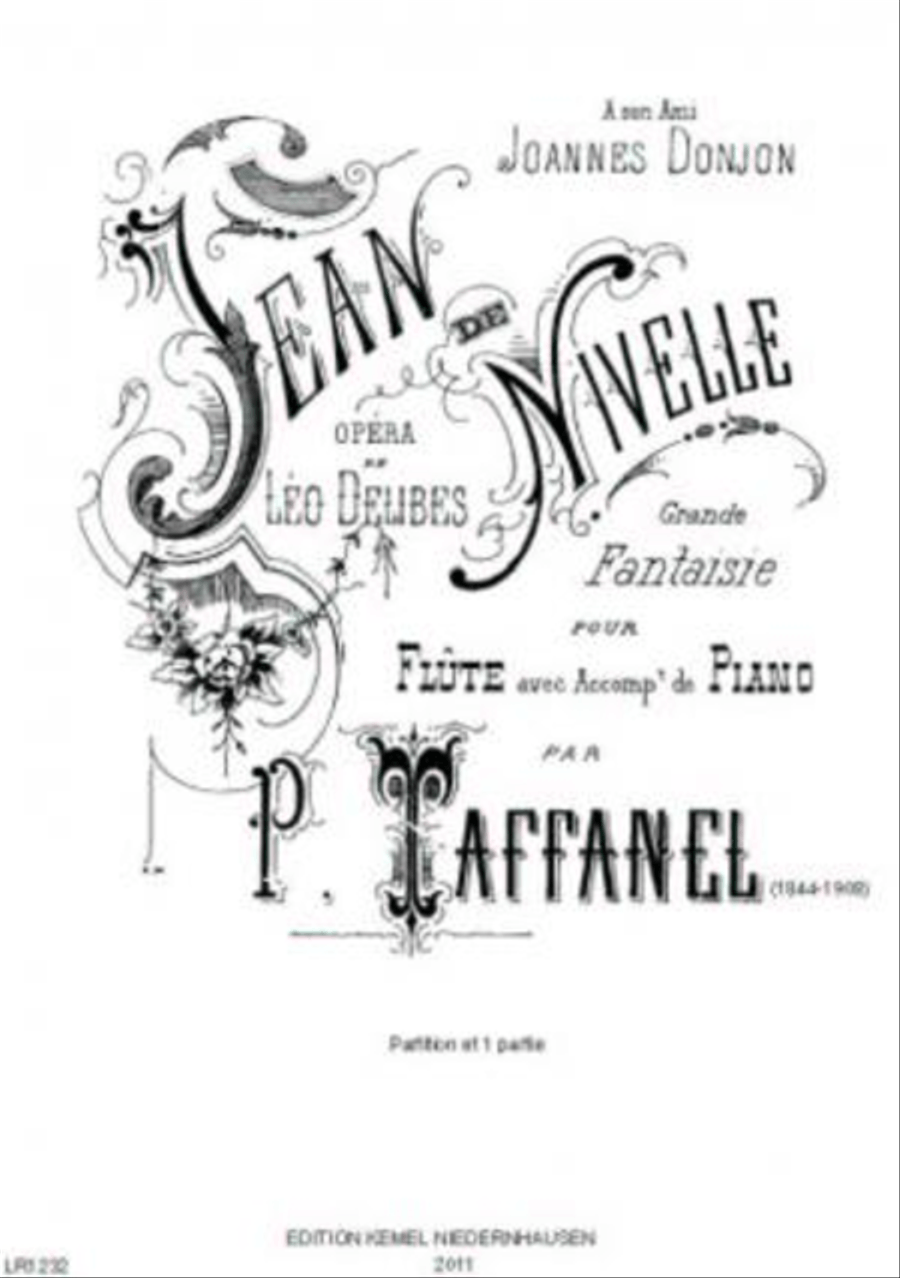 Jean de Nivelle Flute Solo scores gallery preview page 1