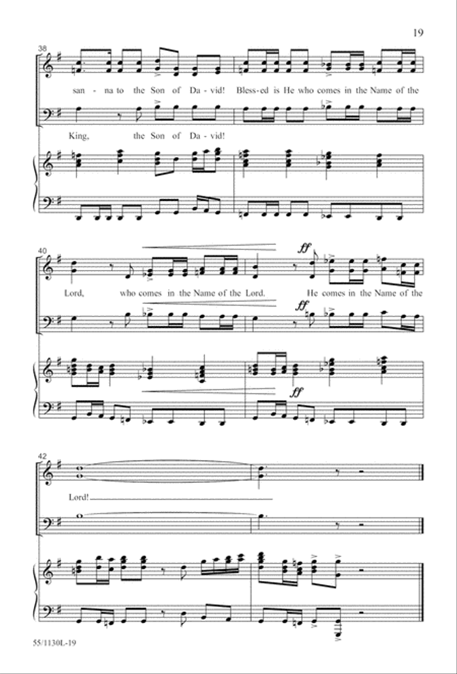 Journey to the Cross 3-Part scores gallery preview page 20