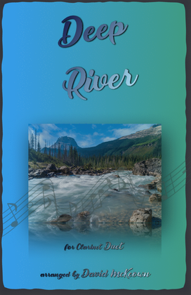 Book cover for Deep River, Gospel Song for Clarinet Duet