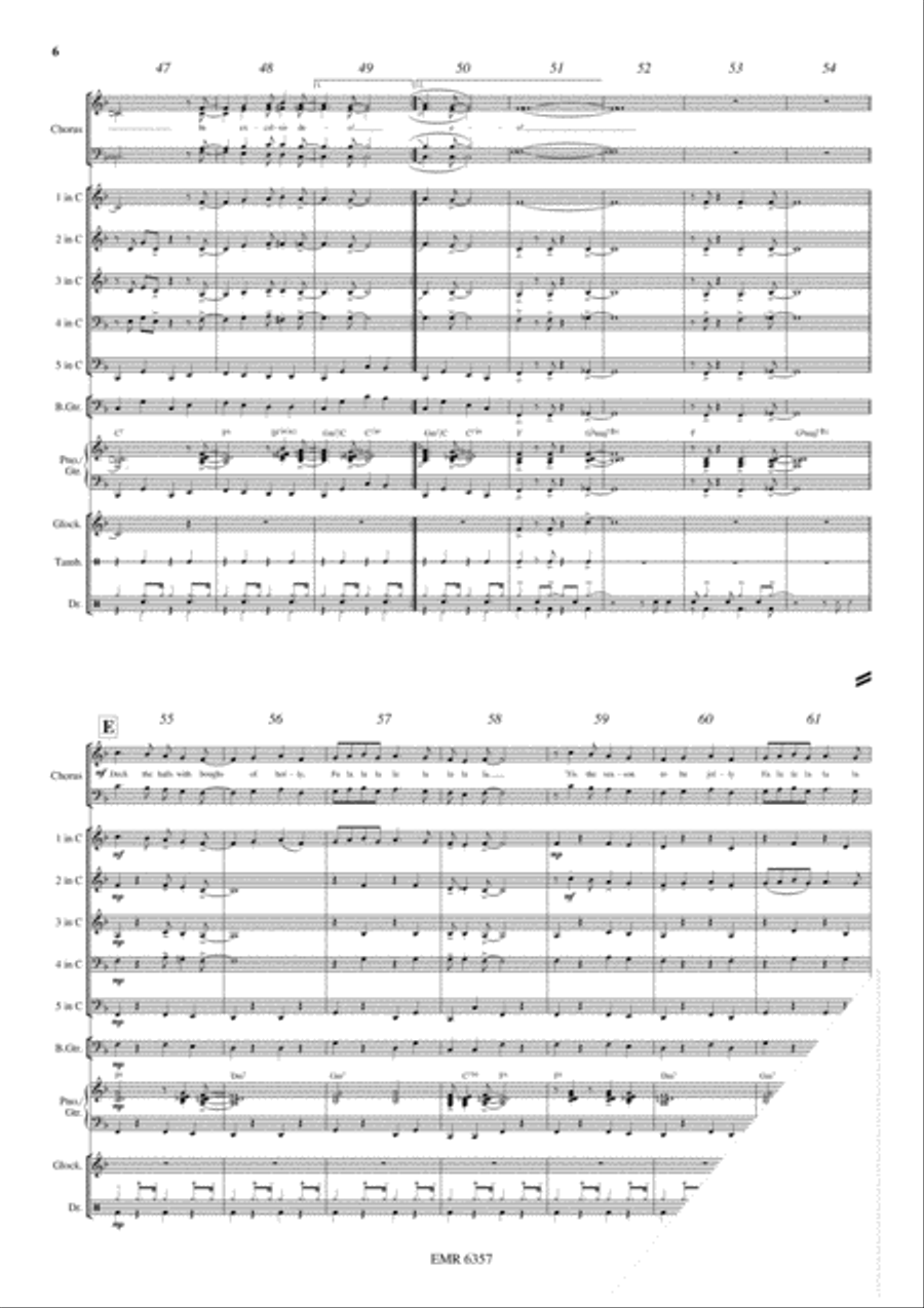 Christmas Glory Christmas Glory 4-Part scores gallery preview page 7