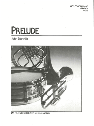 Book cover for Prelude - Score