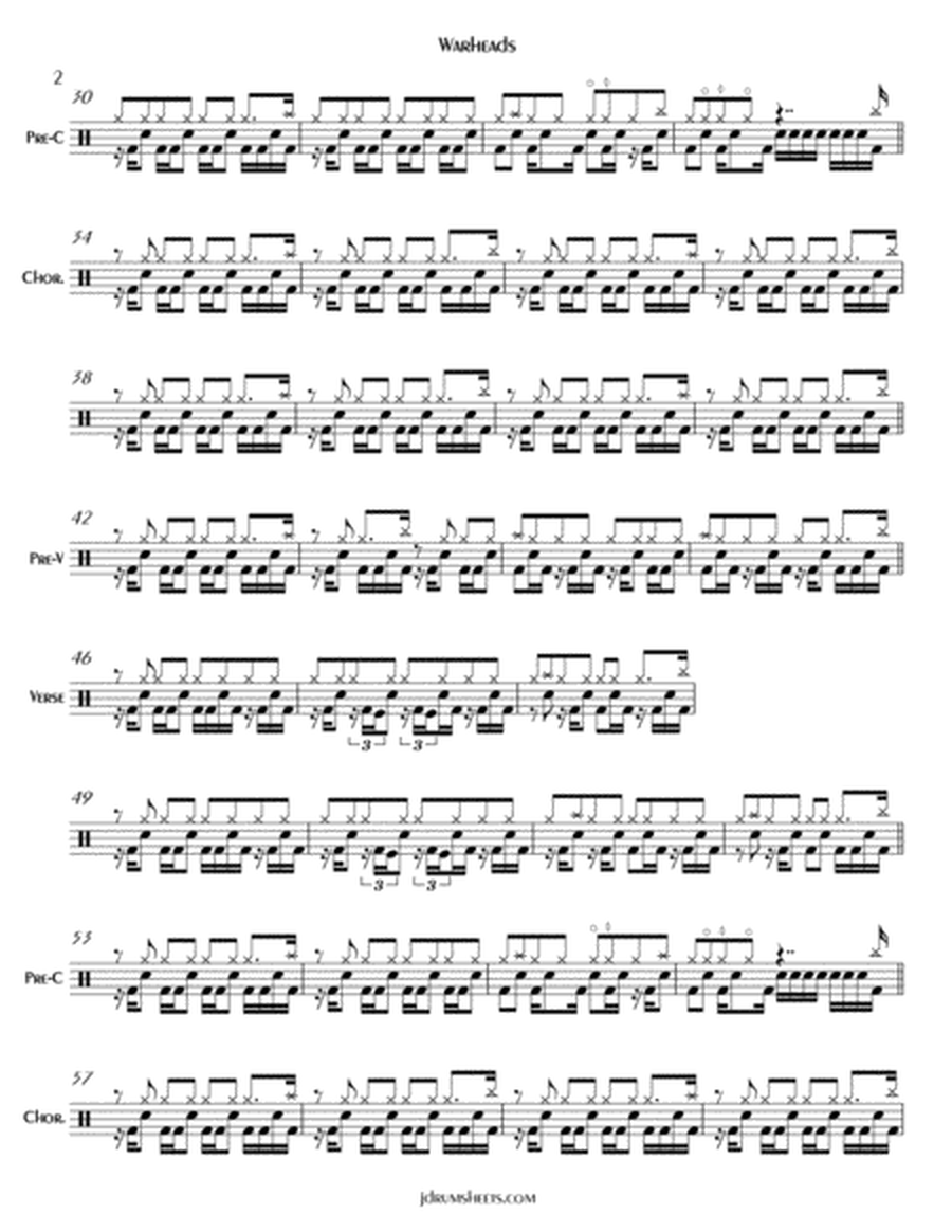 Extreme: III Sides to Every Story (Full Drum Transcription)