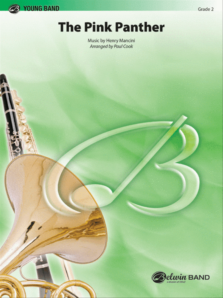 The Pink Panther Concert Band scores gallery preview page 1