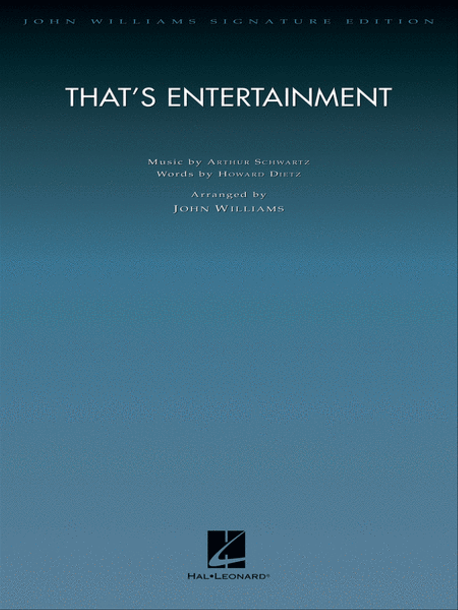 Book cover for That's Entertainment