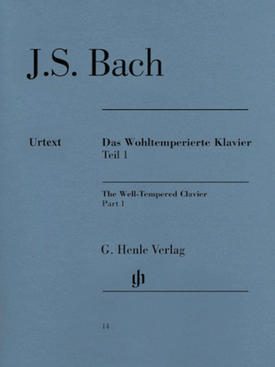 Johann Sebastian Bach: Das Wohltemperierte Klavier - Teil I, BWV 846-869 (The Well-Tempered Clavier, Part I)
