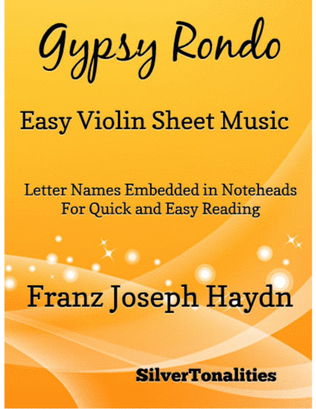 Book cover for Gypsy Rondo Easy Violin Sheet Music