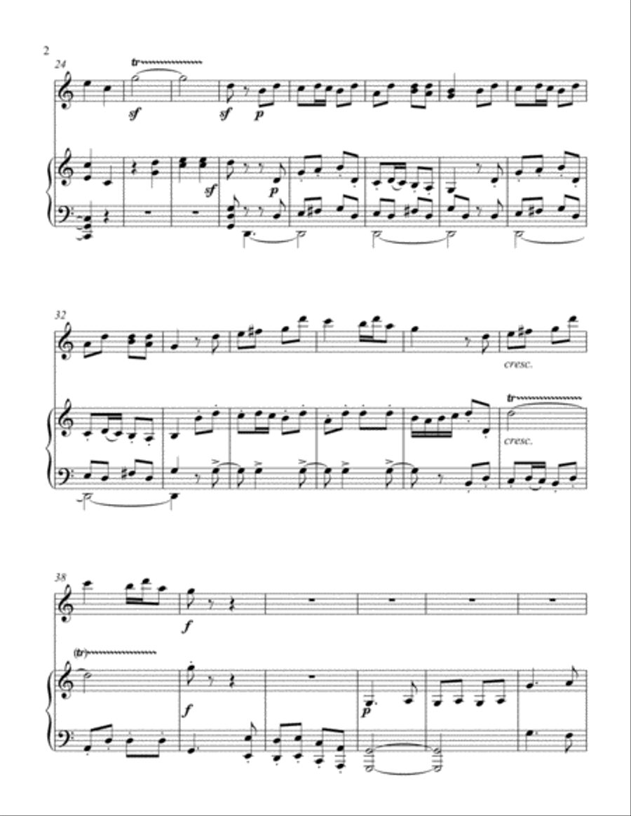 Dancing Chorus from 8 Russian Folksongs Choir scores gallery preview page 2