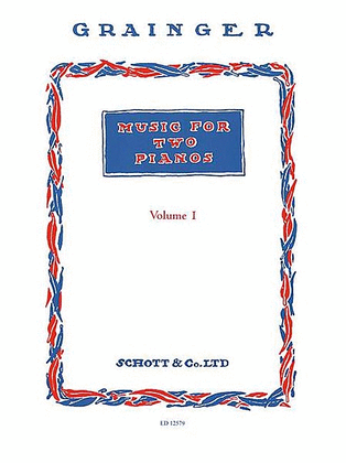 Book cover for Music for Two Pianos Vol. 1