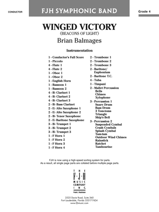Winged Victory: Score