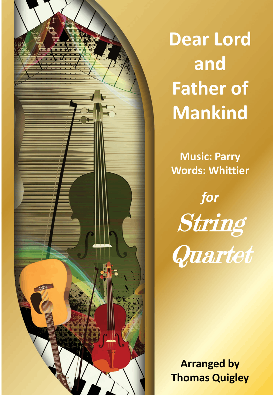 Dear Lord and Father of Mankind String Quartet scores gallery preview page 1