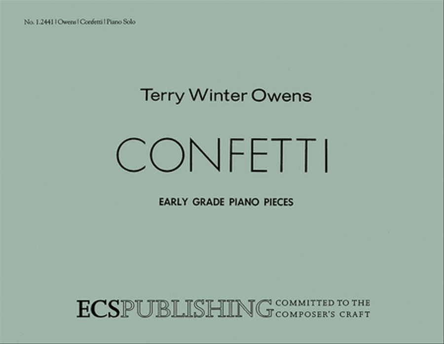 Confetti Confetti Piano Solo scores gallery preview page 1