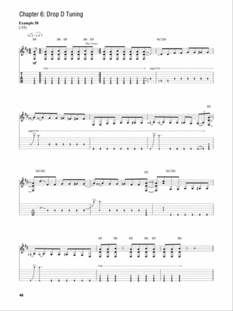 The Guitar of Brian Setzer Guitar Tablature scores gallery preview page 5