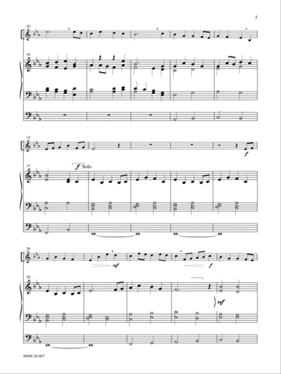 This Is My Father's World Trumpet scores gallery preview page 2