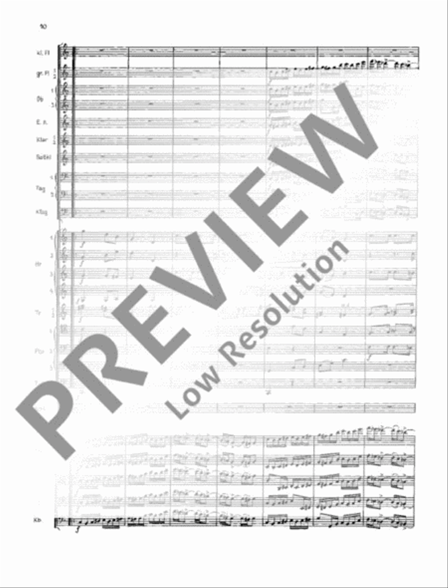 Symphonic Metamorphosis Orchestra scores gallery preview page 13