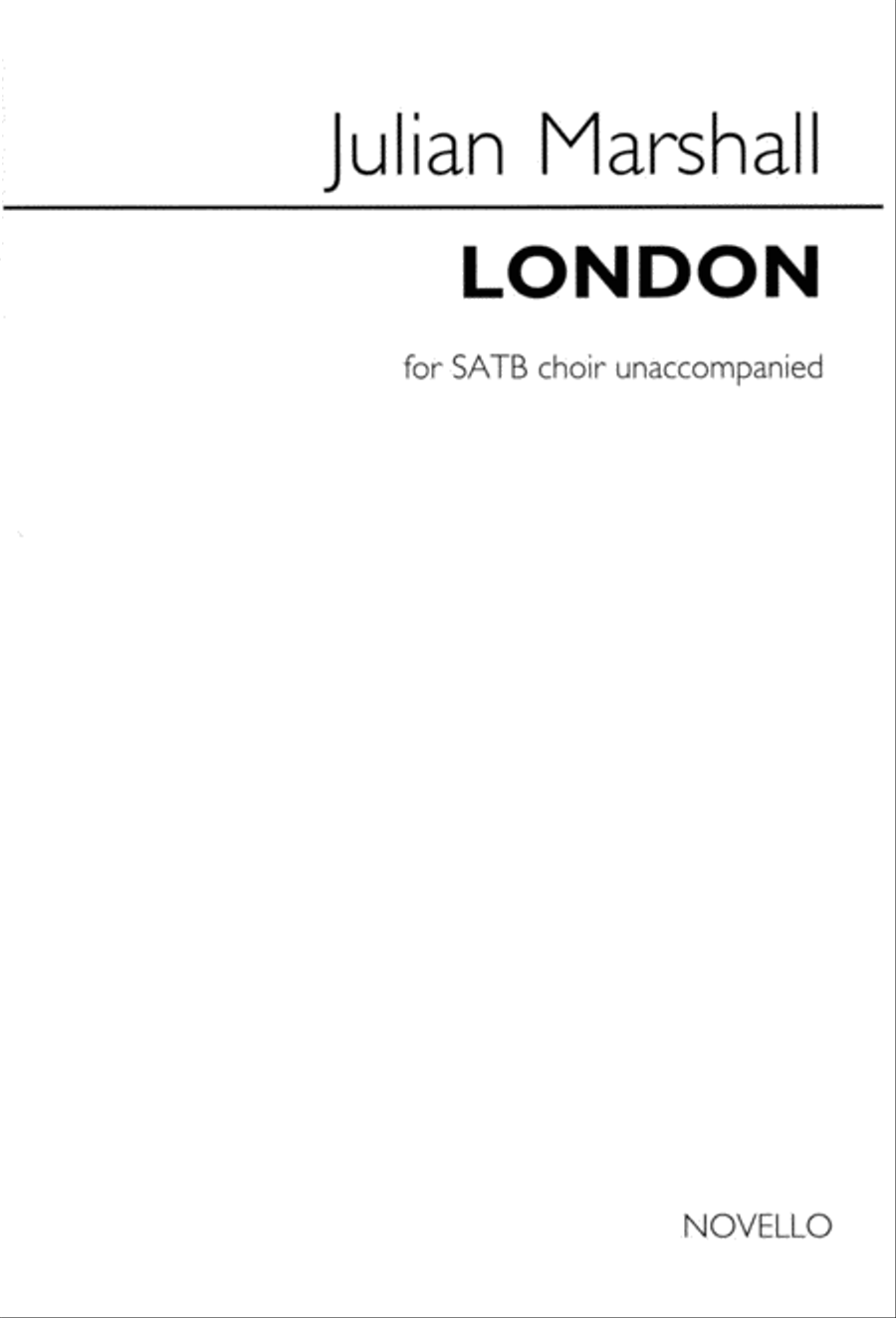 London 4-Part scores gallery preview page 1