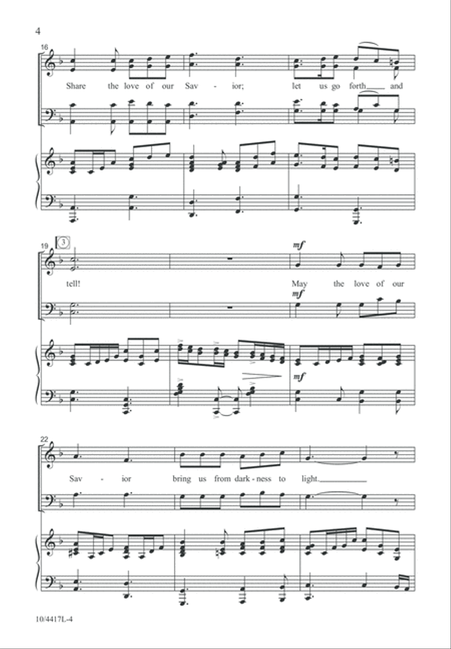 Ring Out the Bells Ring Out the Bells 4-Part scores gallery preview page 4