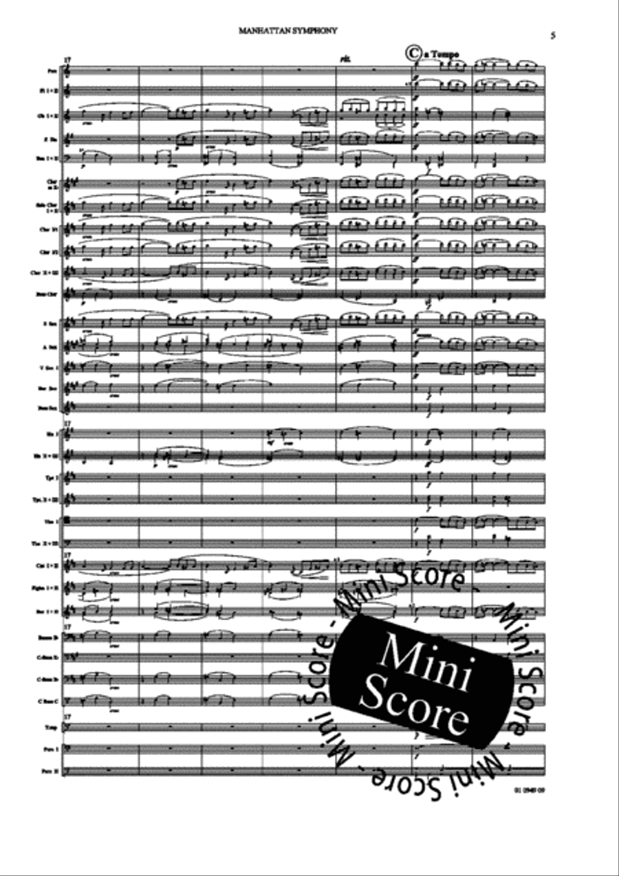 Manhattan Symphony Concert Band scores gallery preview page 9