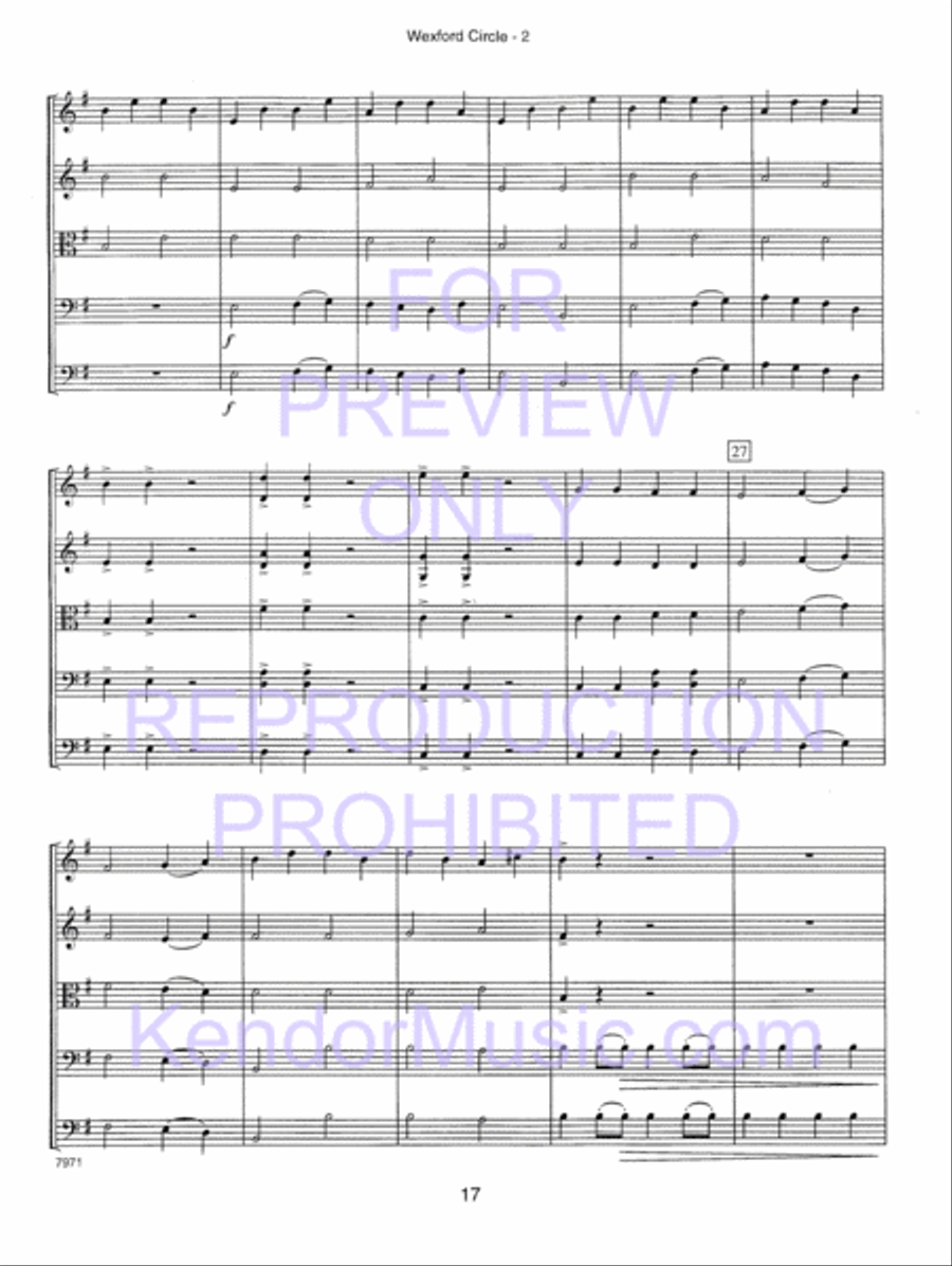 Kendor Concert Favorites , Volume 1 (Score) - with MP3s String Orchestra scores gallery preview page 22