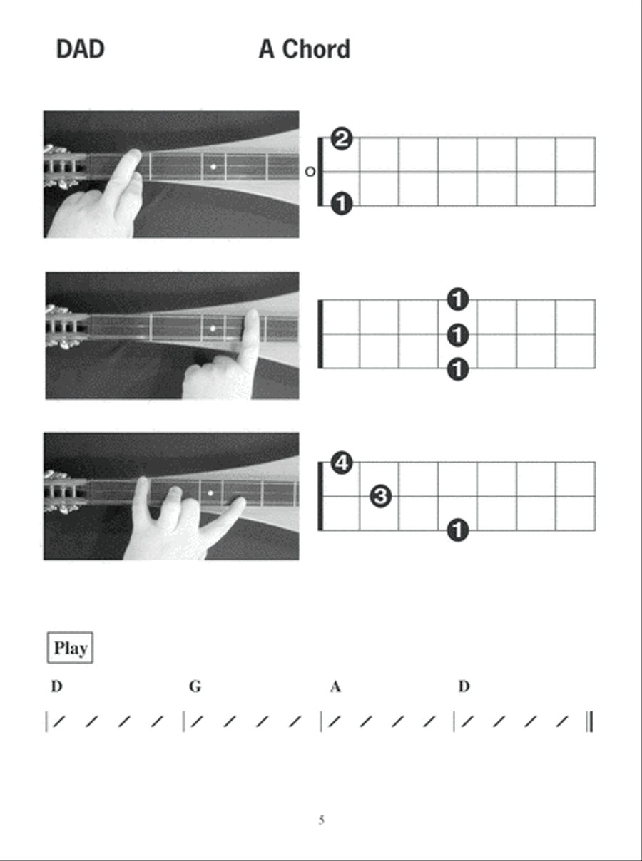 Children's Dulcimer Chord Book Dulcimer scores gallery preview page 6