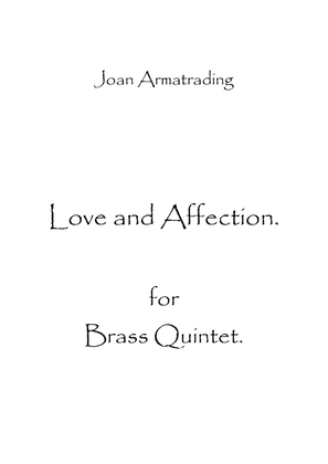 Book cover for Love And Affection