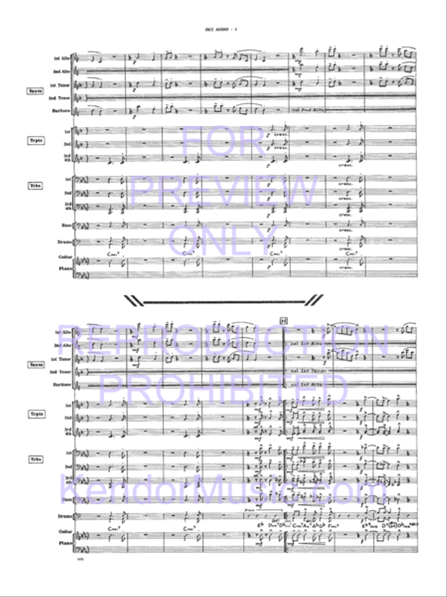 Once Around Once Around Jazz Ensemble scores gallery preview page 5