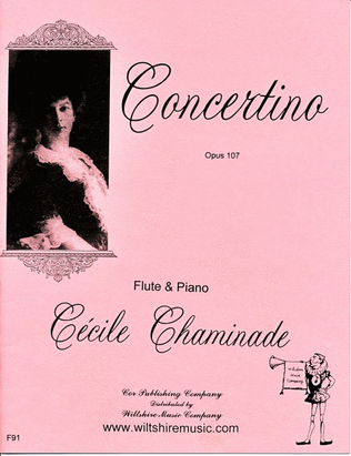 Book cover for Concertino, Op.107