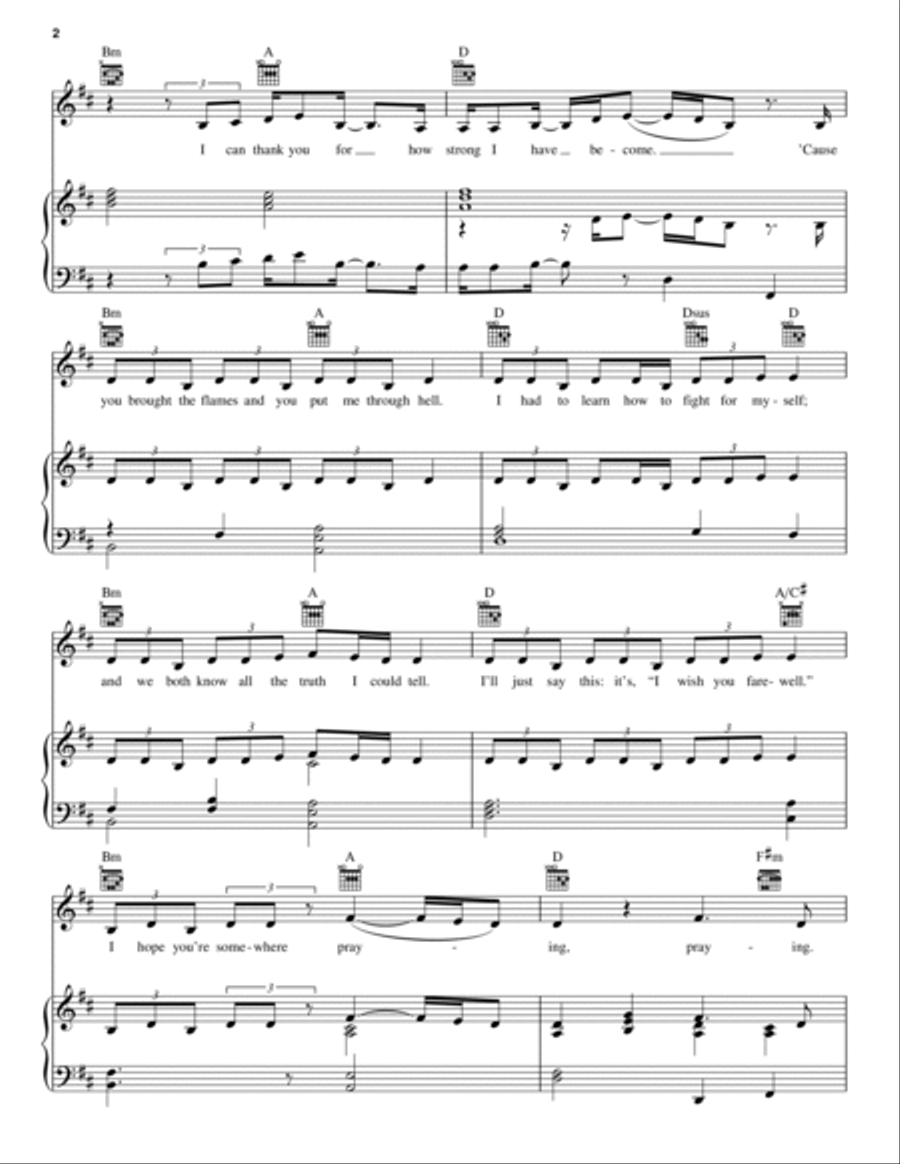 Praying Praying A Cappella scores gallery preview page 2