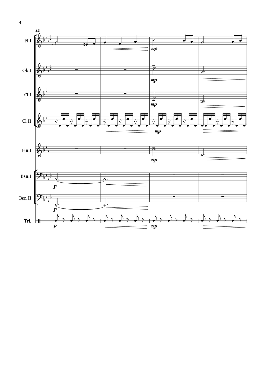 Asturiana Woodwind Quintet scores gallery preview page 4