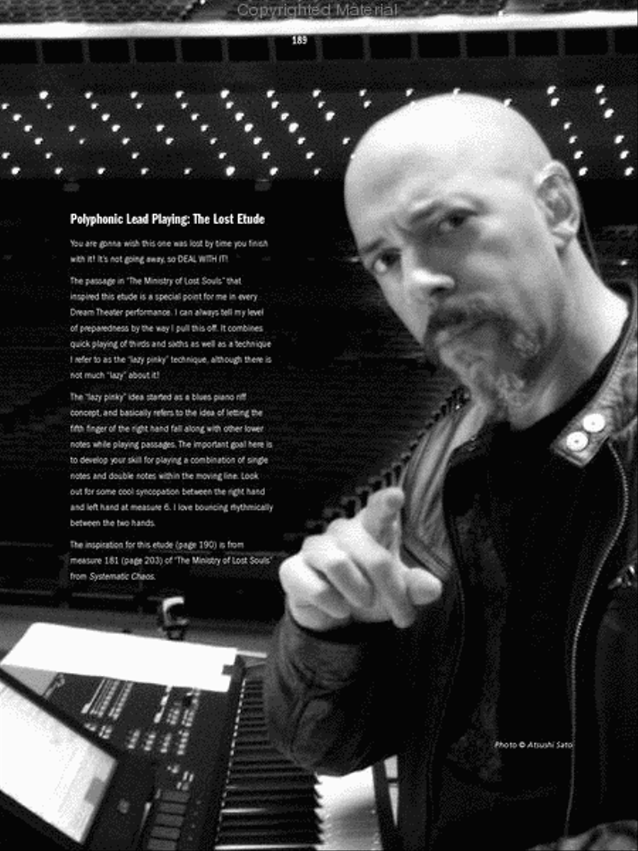 Dream Theater - Keyboard Experience Piano Method scores gallery preview page 2