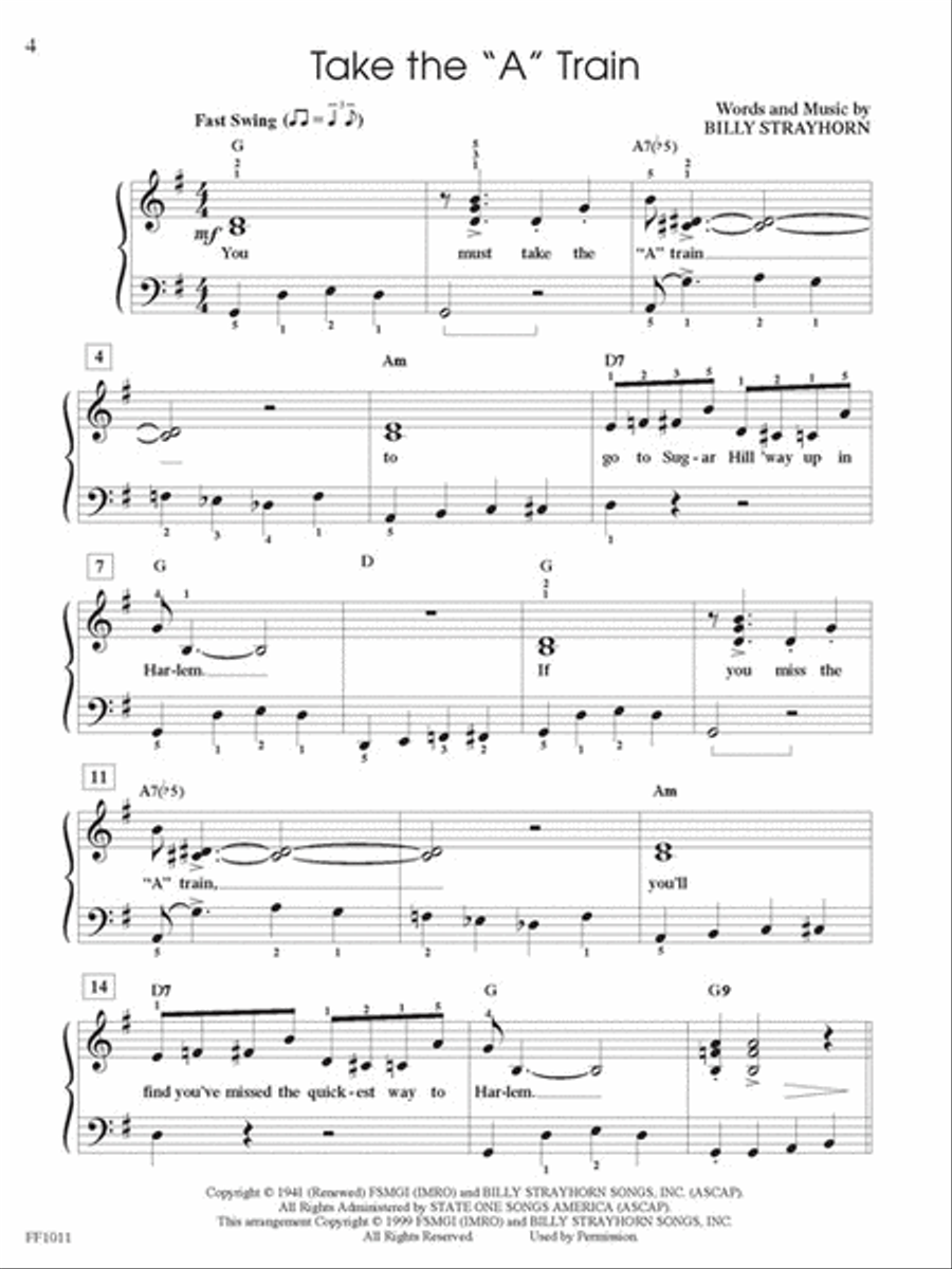 BigTime® Piano Jazz & Blues Piano Method scores gallery preview page 4