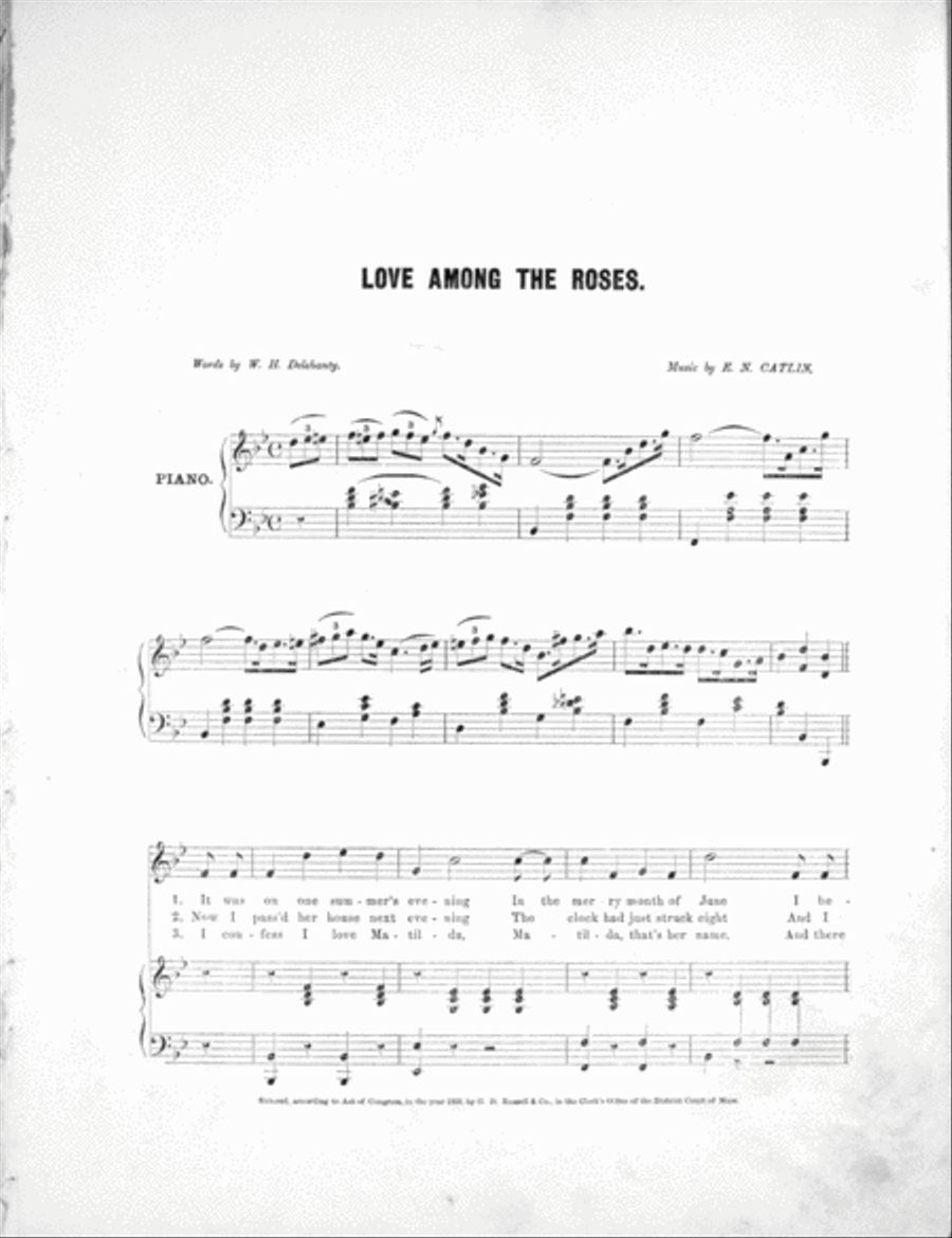 Love Among The Roses Voice scores gallery preview page 2