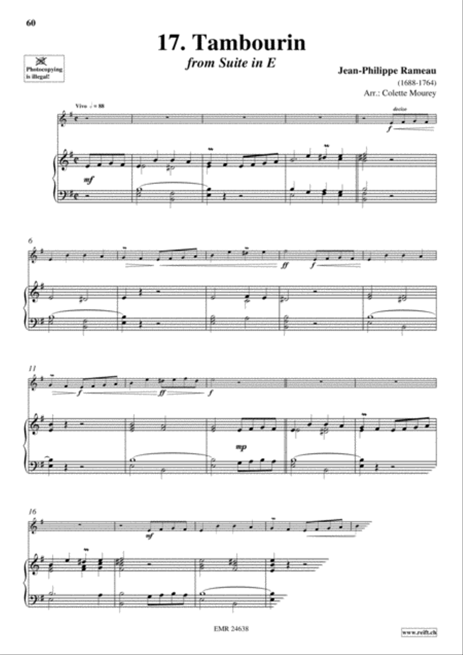 40 Greatest Baroque Hits Volume 2 Tenor Recorder scores gallery preview page 19