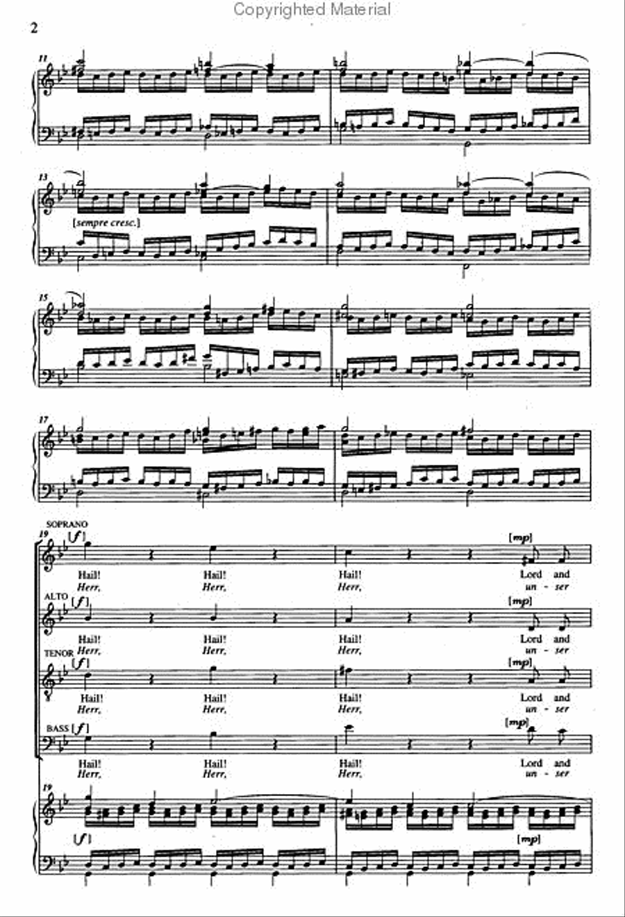 St. John Passion 4-Part scores gallery preview page 3