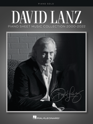 Book cover for David Lanz – Piano Sheet Music Collection 2000-2022