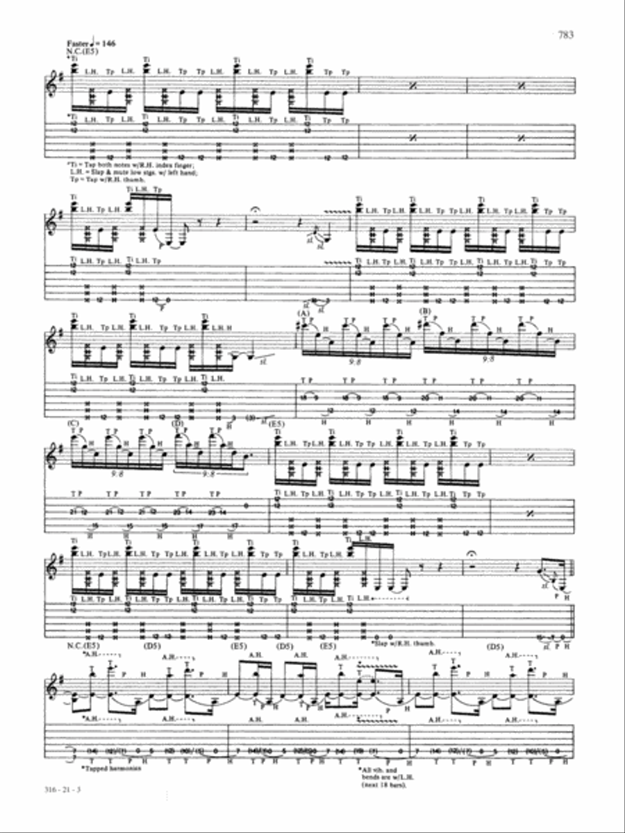 316 Guitar Tablature scores gallery preview page 3