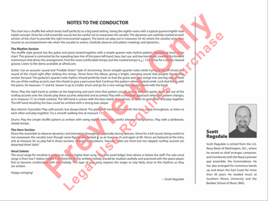 Haven't Met You Yet Haven't Met You Yet Jazz Ensemble scores gallery preview page 3