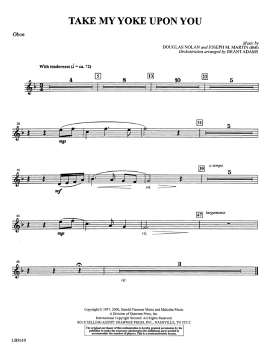 Colors of Grace - Lessons for Lent (New Edition) (Orchestra Accompaniment) - Oboe/English Horn Choir scores gallery preview page 3