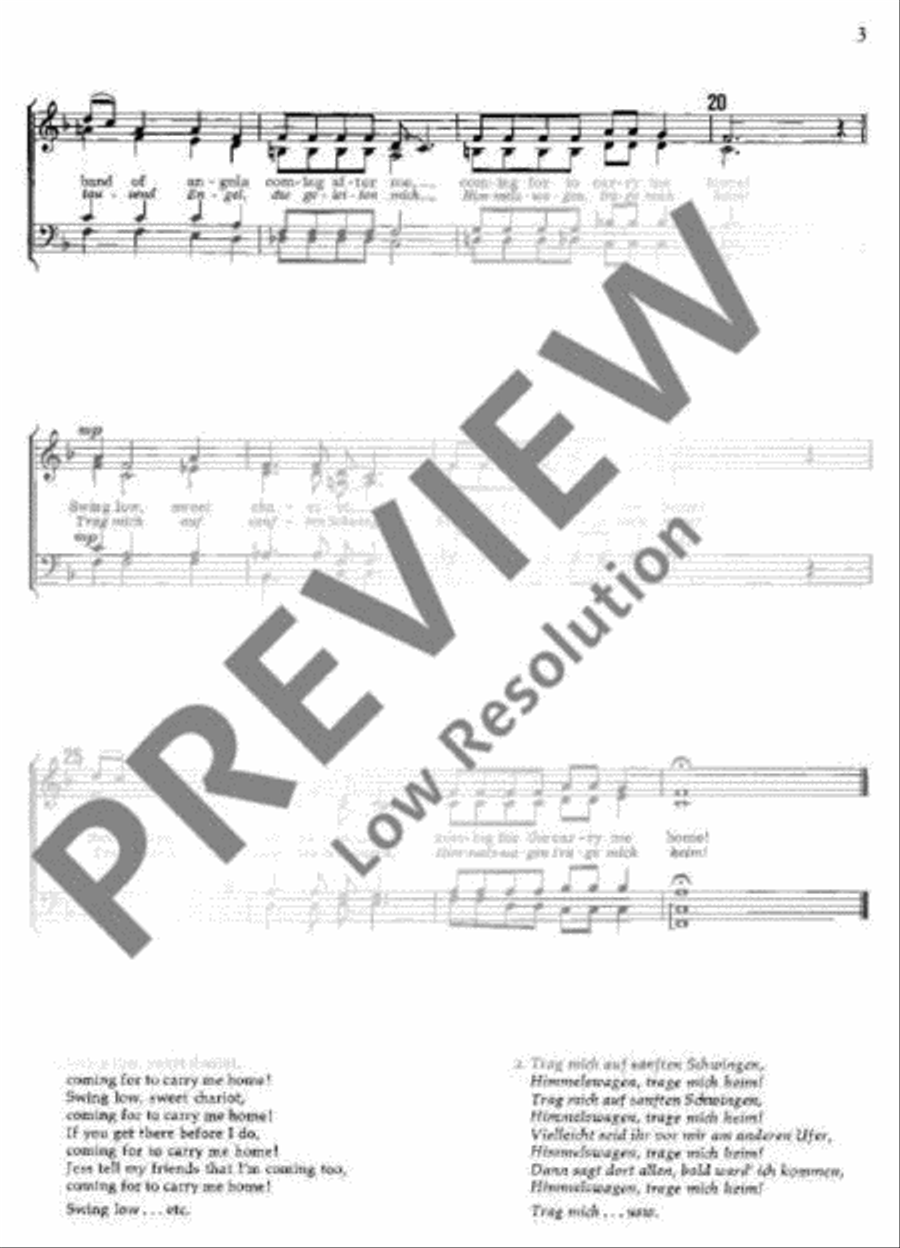 Spirituals for all 4-Part scores gallery preview page 4