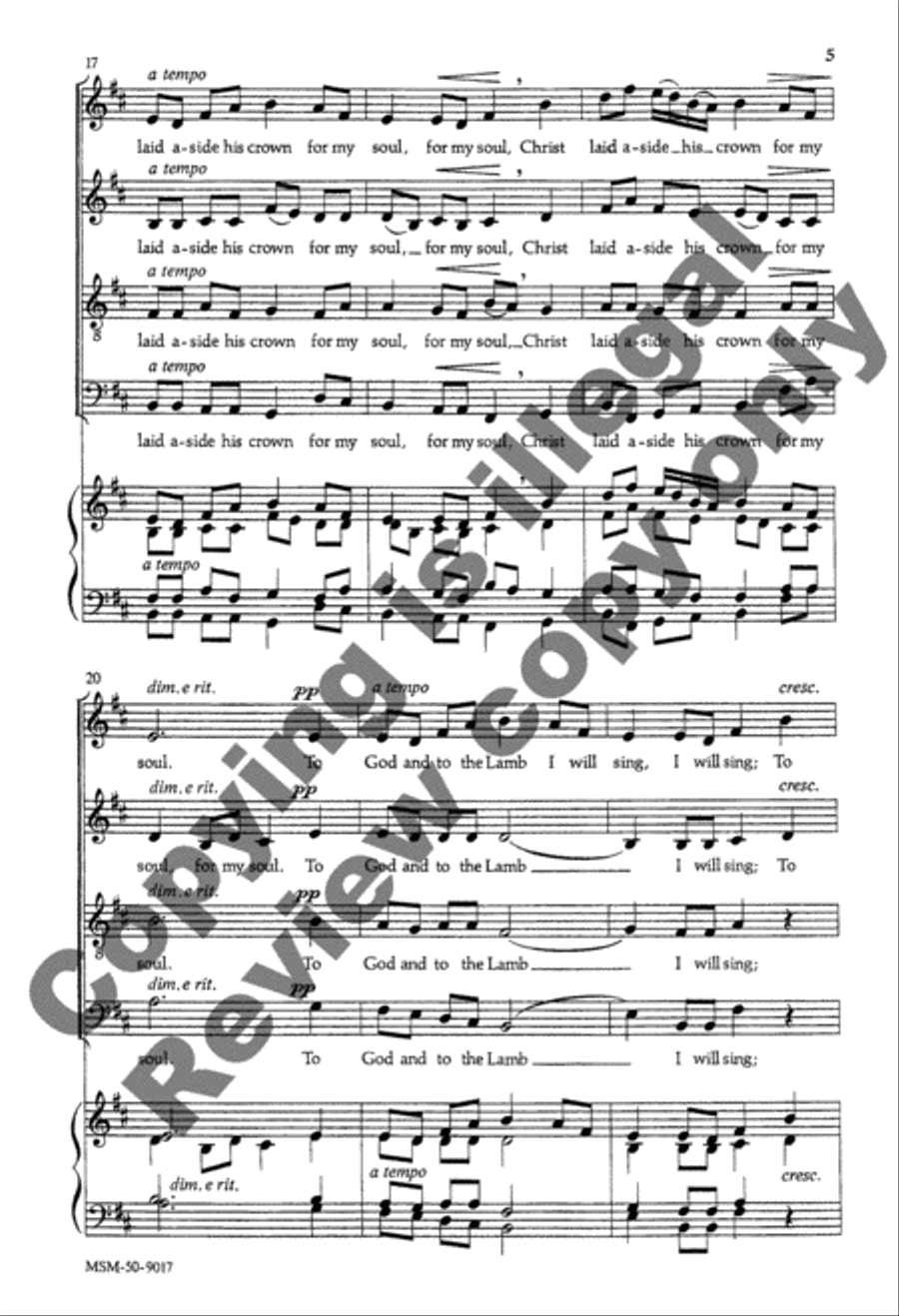 What Wondrous Love Is This Divisi scores gallery preview page 5