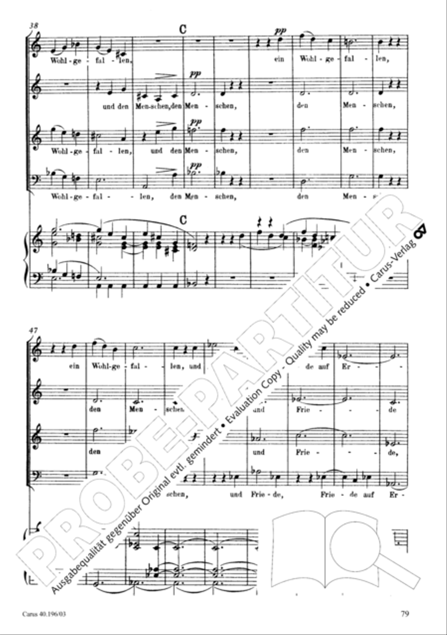 Die Geburt Christi SSA scores gallery preview page 80