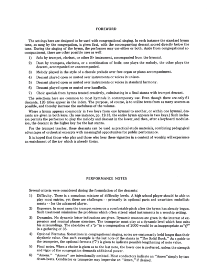 61 Trumpet Hymns and Descants, Vol. 1-Digital Download Trumpet Solo scores gallery preview page 5