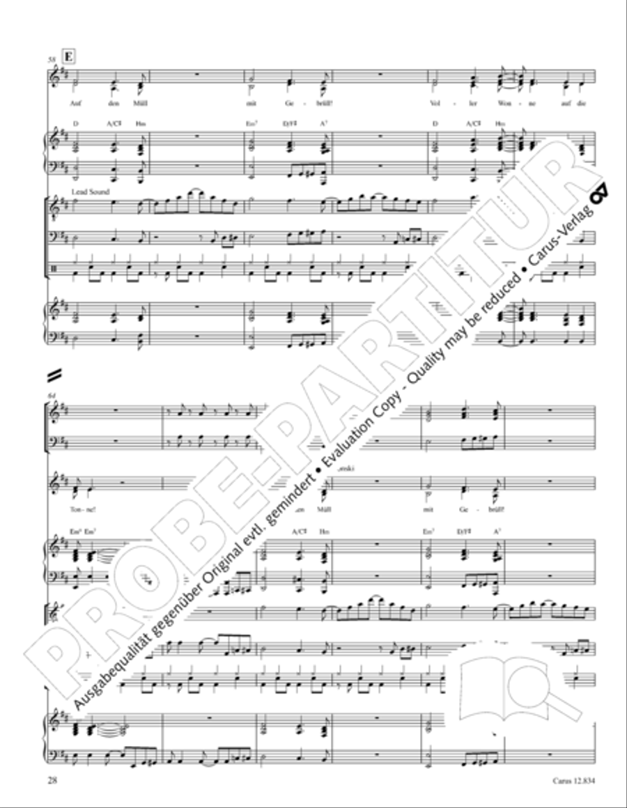 Schockorange Schockorange Choir scores gallery preview page 29
