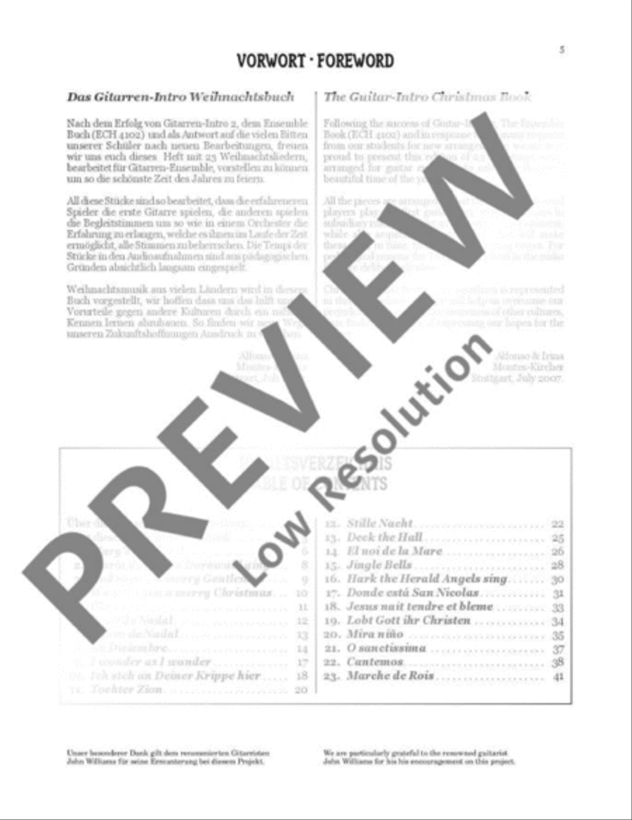Guitar-Intro Guitar Ensemble scores gallery preview page 6