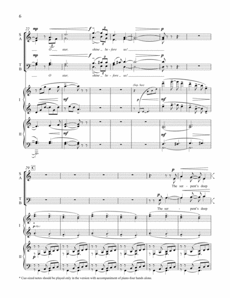 American Triptych: III. Mariner's Carol (Downloadable Piano/Choral Score)