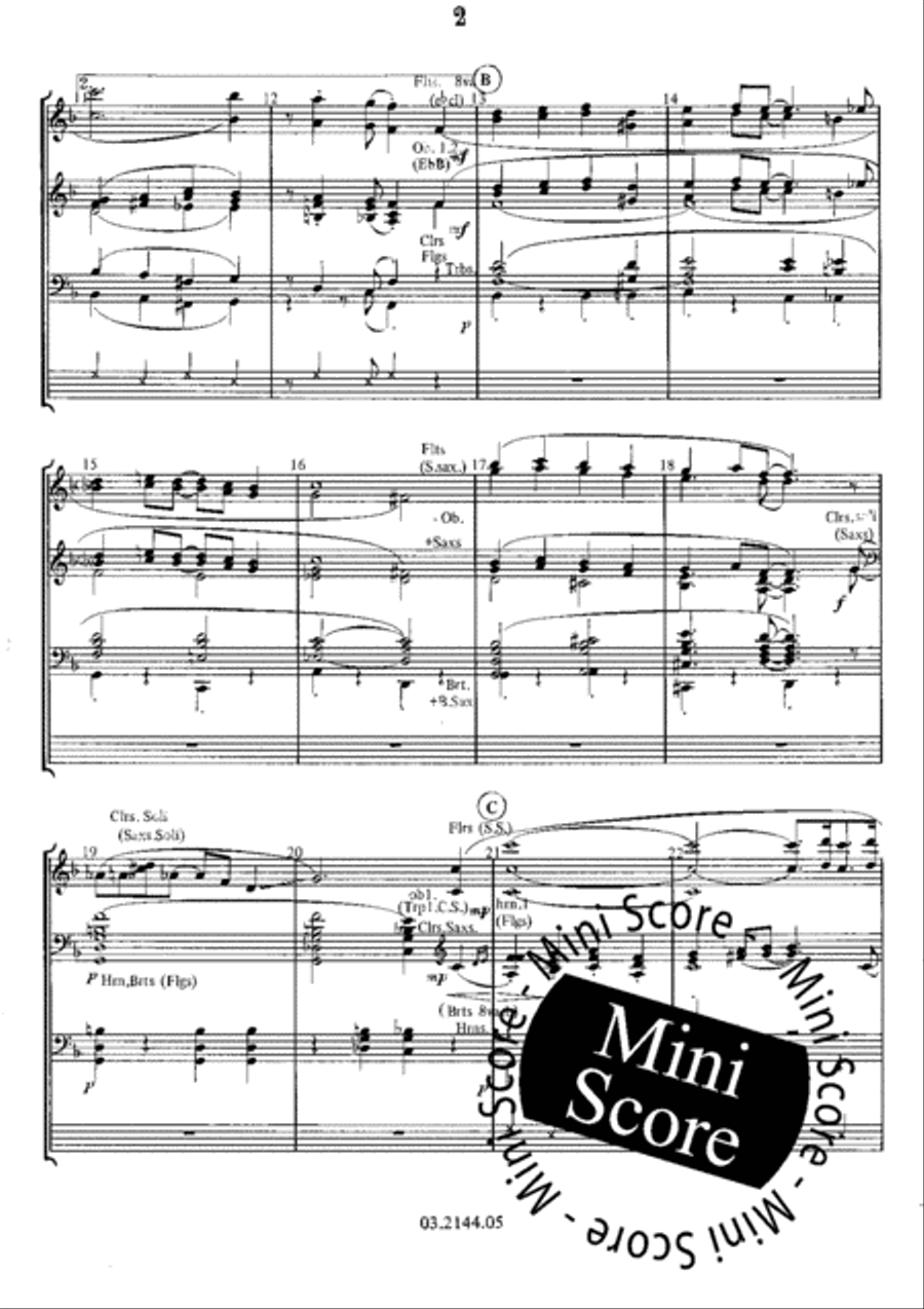 The Syncopated Clock The Syncopated Clock Concert Band scores gallery preview page 6