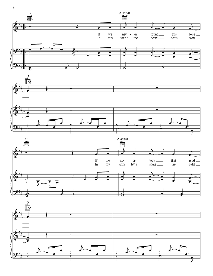 Love Will Take You Acoustic Guitar scores gallery preview page 2