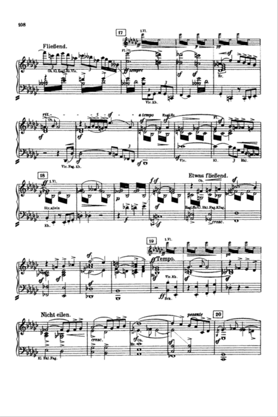 Symphony No. 8 in E-flat Major Choir scores gallery preview page 12